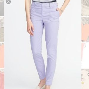 SALE❗️NWOT 🆕 Old Navy chino pixie pants lavender